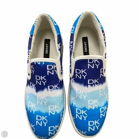 Shoes Sneakers By Dkny In Blue & White, Size: 8 Minimalist Footwear Design