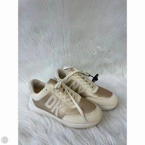 Shoes Sneakers By Dkny In Cream & Tan, Size: 7 ShockAbsorbingSole