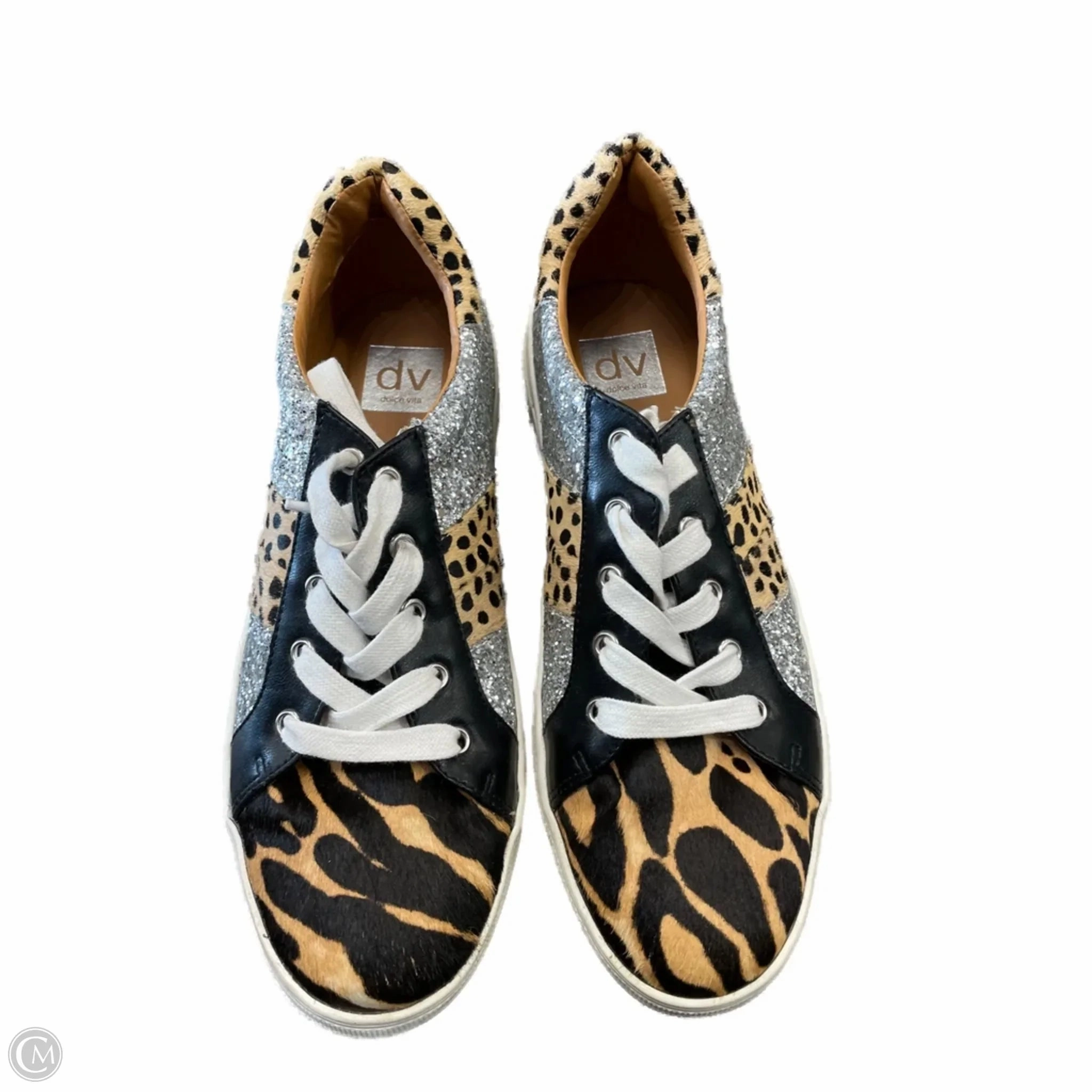Shoes Sneakers By Dolce Vita In Animal Print, Size: 10 Non Slip Inner Sock Adaptive Lacing System