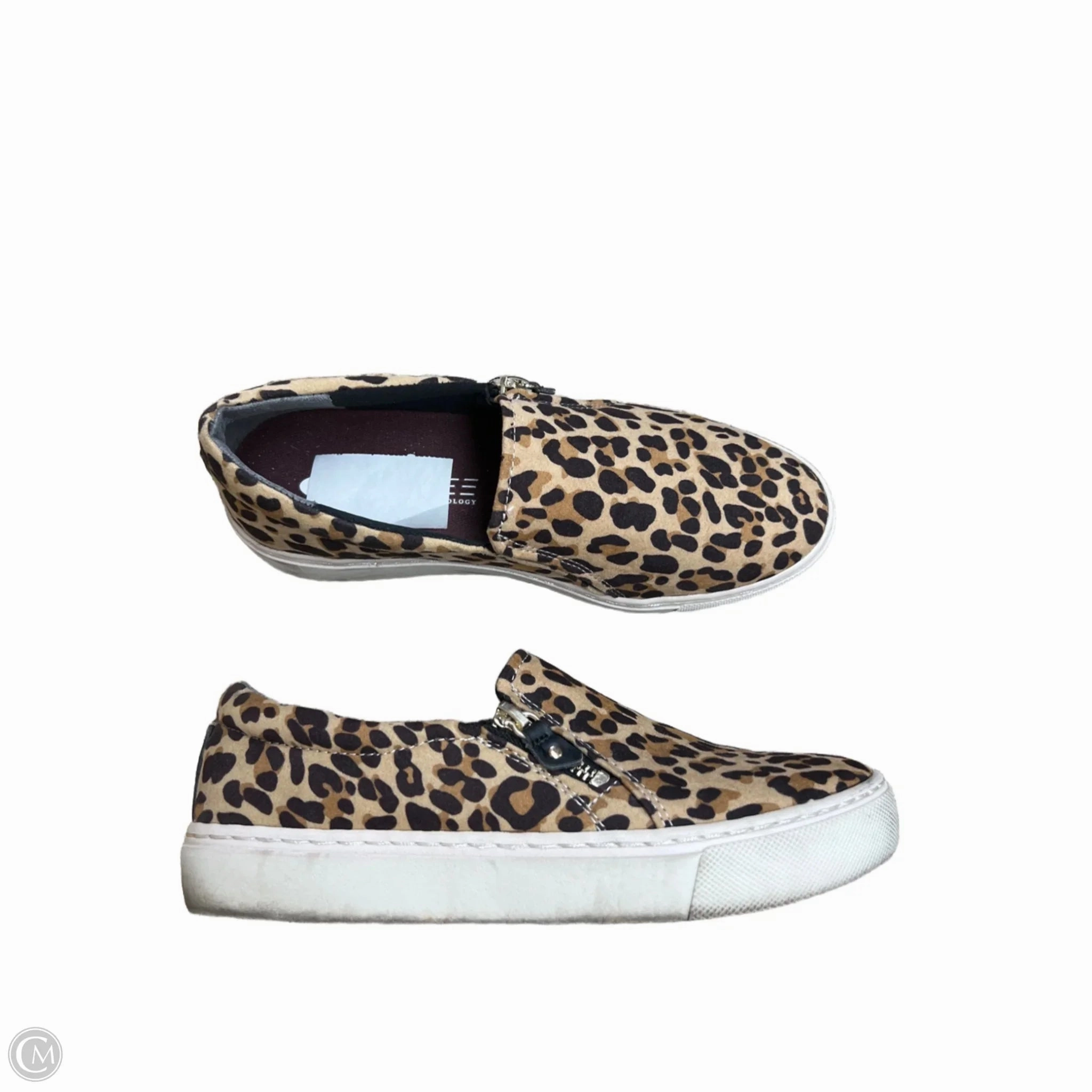 Shoes Sneakers By Dr Scholls In Animal Print, Size: 7.5 Track Support
