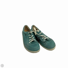 Shoes Sneakers By Finn Comfort In Teal, Size: 7.5 Cool Surface Shock Performance