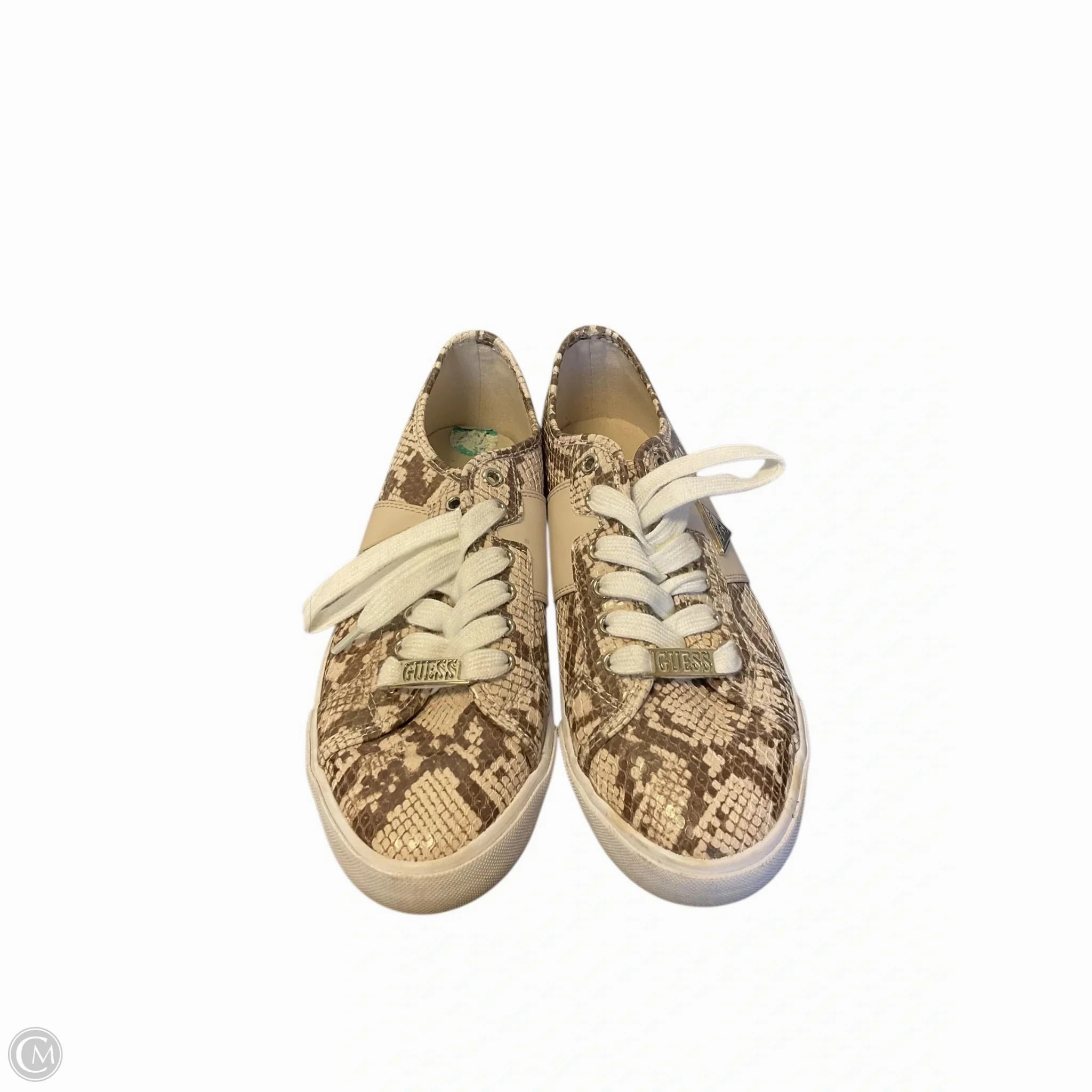 Shoes Sneakers By Guess In Animal Print, Size: 7.5 Hyperelastic Foam Layers