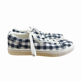 Slip-resistant ease Breathable Ventilation Shoes Sneakers By J. Crew In Blue & White, Size:8.5