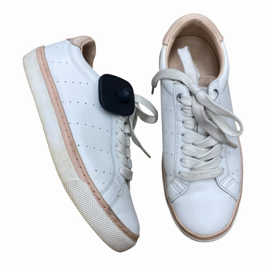 Flexible Lining Shoes Sneakers By J. Crew In White, Size:5