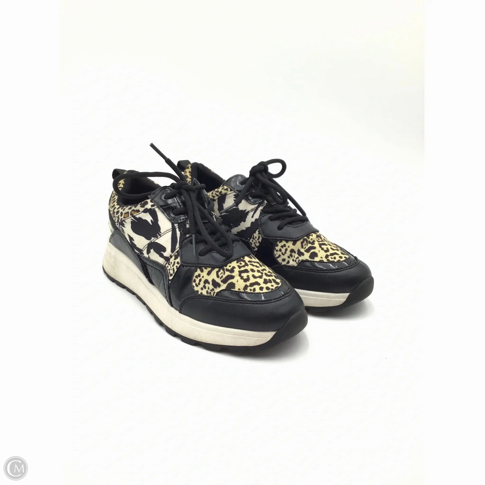 Tread Easy Flexible Torsion Bar Shoes Sneakers By Jennifer Lopez In Animal Print, Size: 8
