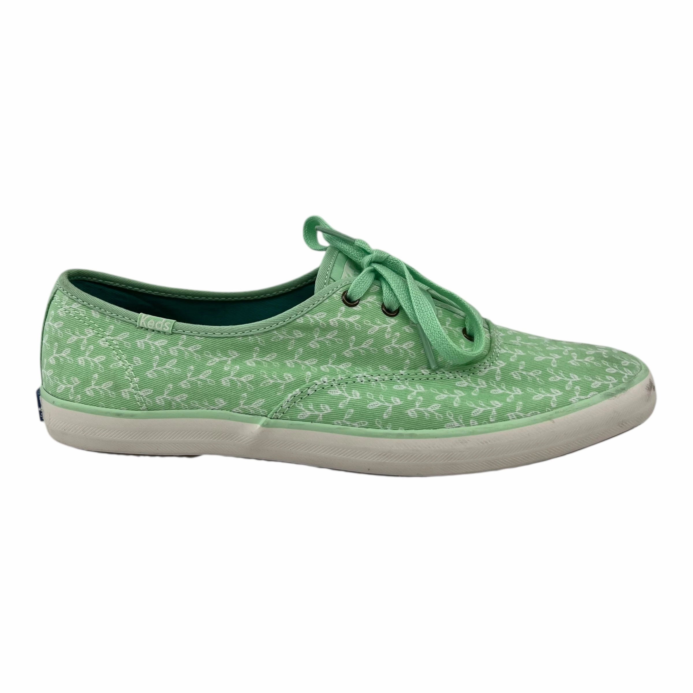 Padded collar design Shoes Sneakers By Keds In Green, Size:10