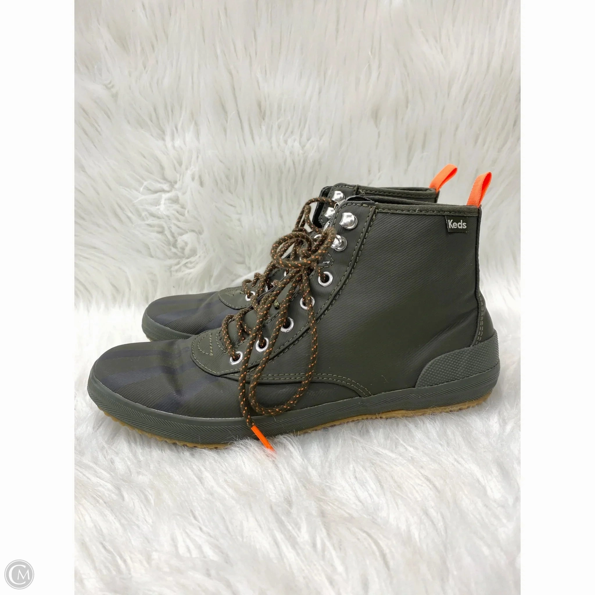 Shoes Sneakers By Keds In Green, Size: 7.5 Flexi Fit