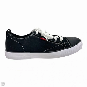 Shoes Sneakers By Levis In Black, Size: 9 Wear Resistant Outsole