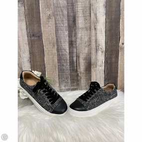 Shoes Sneakers By Loft In Black, Size: 7.5 Perforated Toe Box