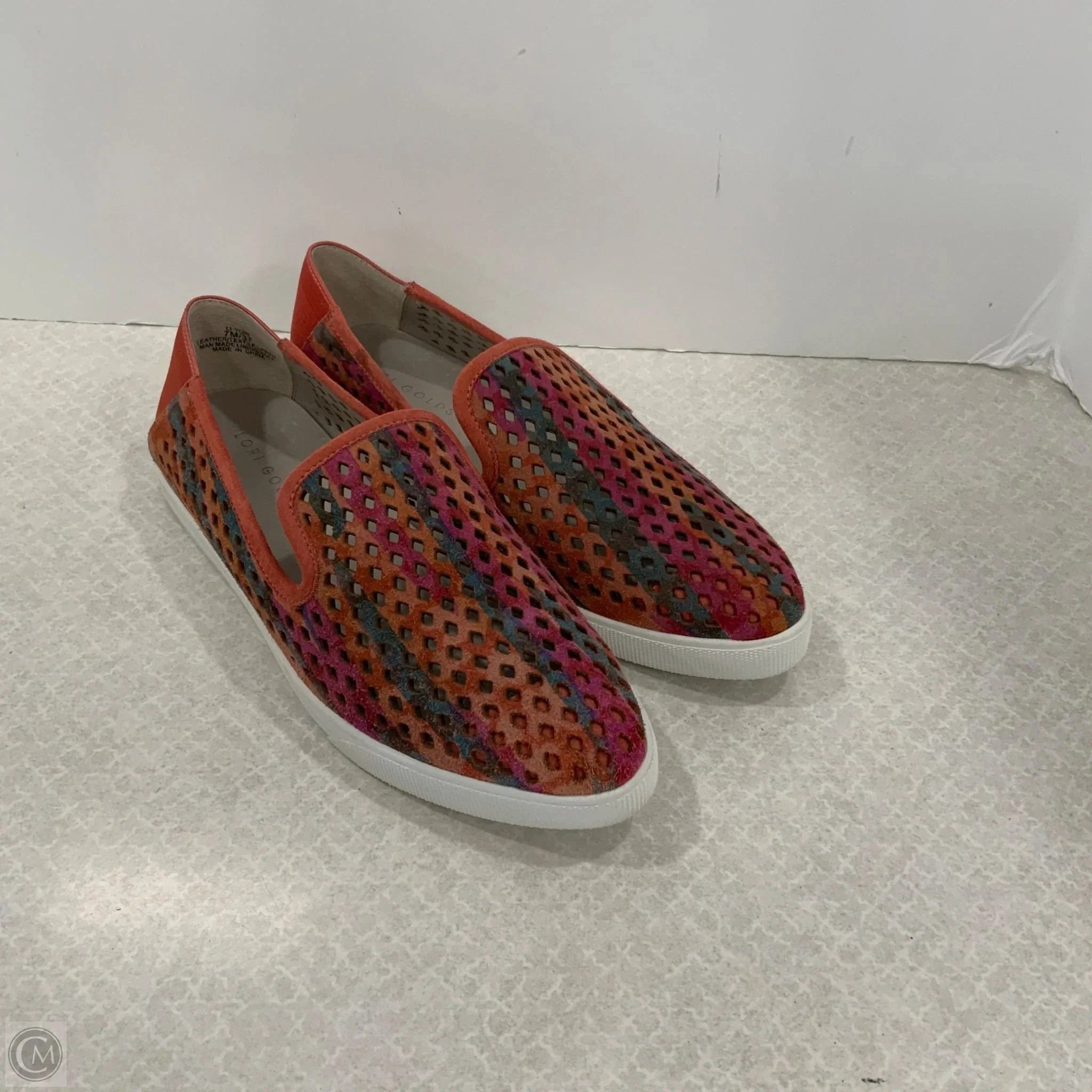 Street cushioning Multi Use Shoes Sneakers By Lori Goldstein In Orange, Size: 7