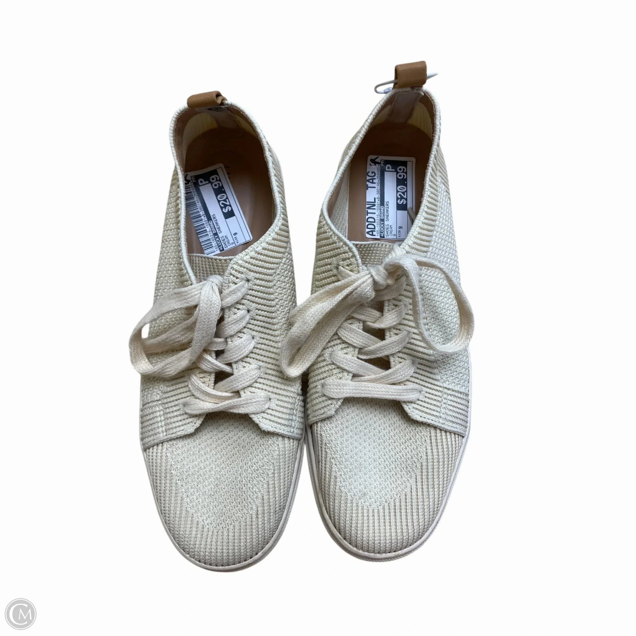 Shoes Sneakers By Lucky Brand In Cream, Size: 9 Go Further