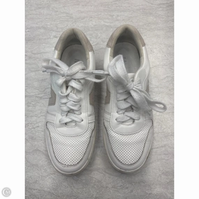 Shoes Sneakers By Mia In Tan & White, Size: 9 Sneaker Fit Stable Sole