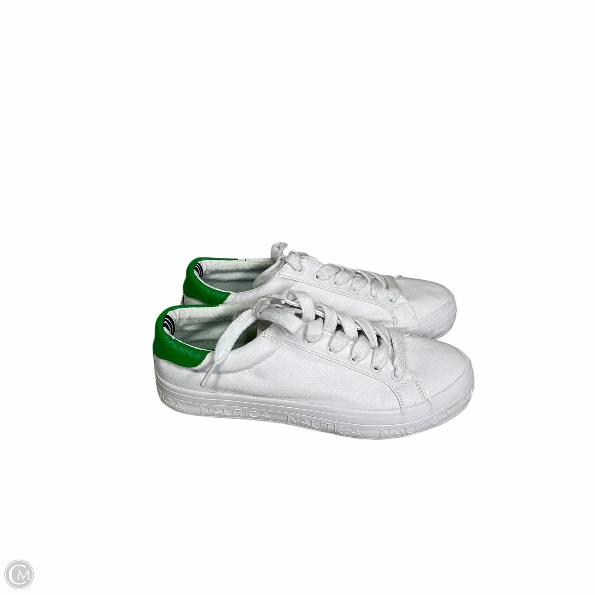 Outdoor Fashion Shoes Sneakers By Nautica In White, Size: 7.5