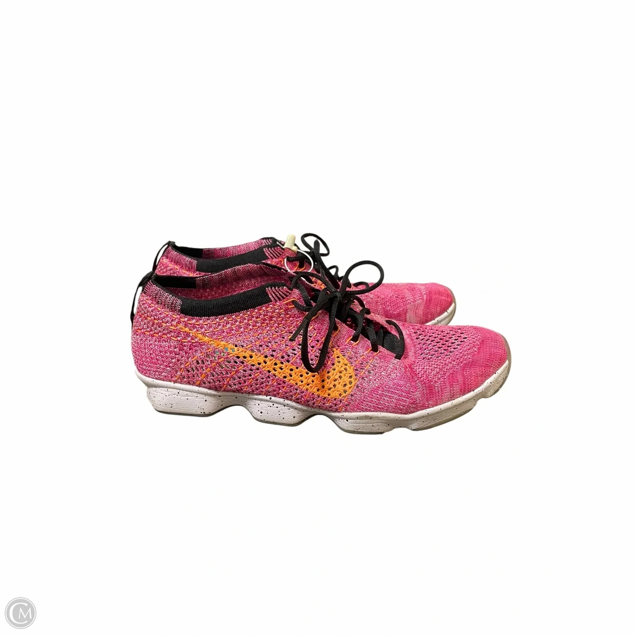 Shoes Sneakers By Nike Apparel In Pink, Size: 8 Streetwear Style Impact Resistant