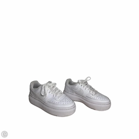Adaptive Lacing System Enhanced Cushioning Shoes Sneakers By Nike In White, Size: 6