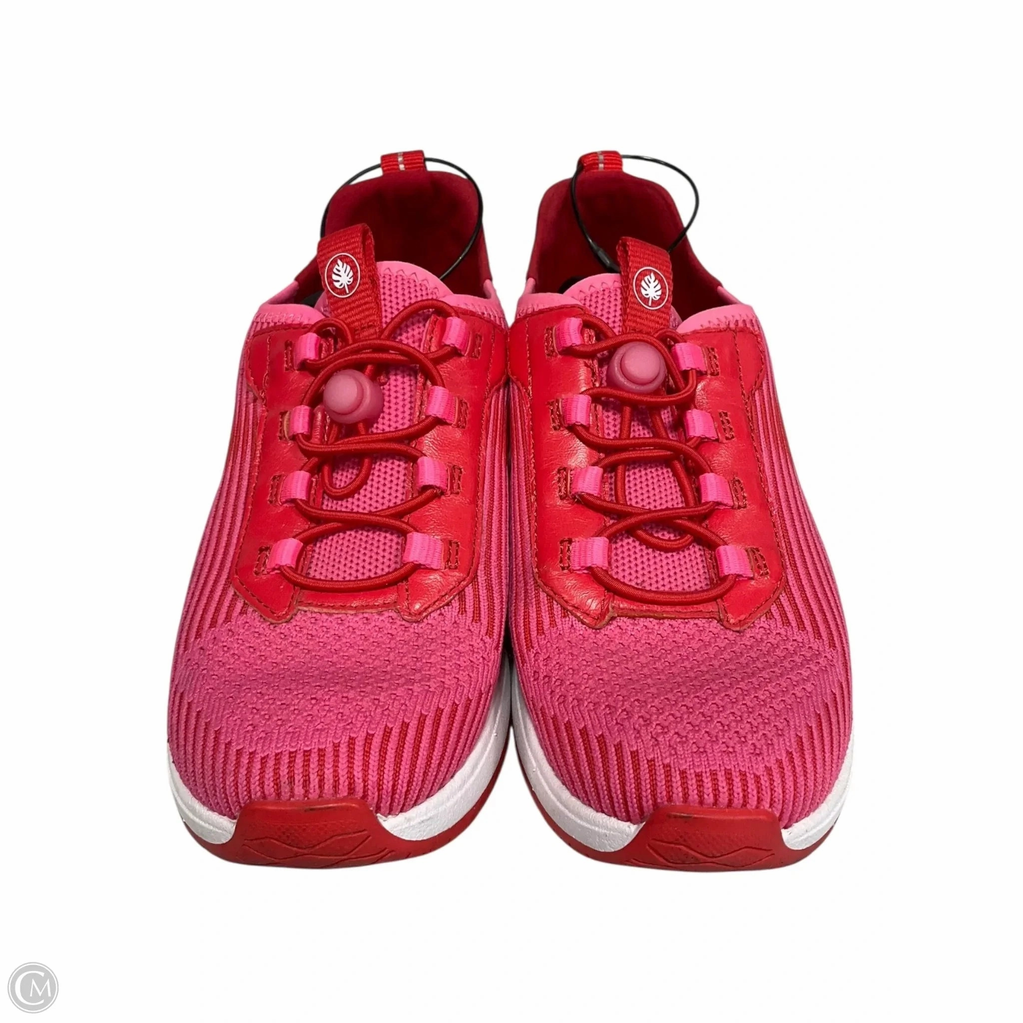 Speed Comfort Lightweight Walk Shoes Sneakers By Nurture In Pink & Red, Size: 6