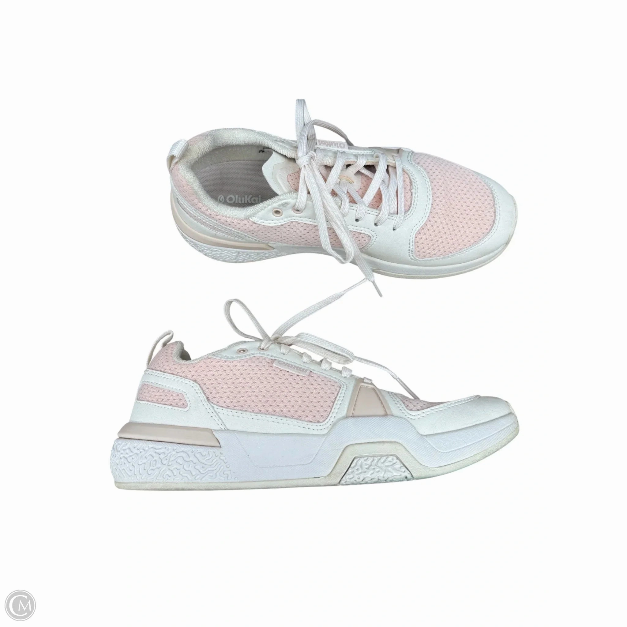 Shoes Sneakers By Olukai In Pink & White, Size: 8 Built-in wear Custom Style