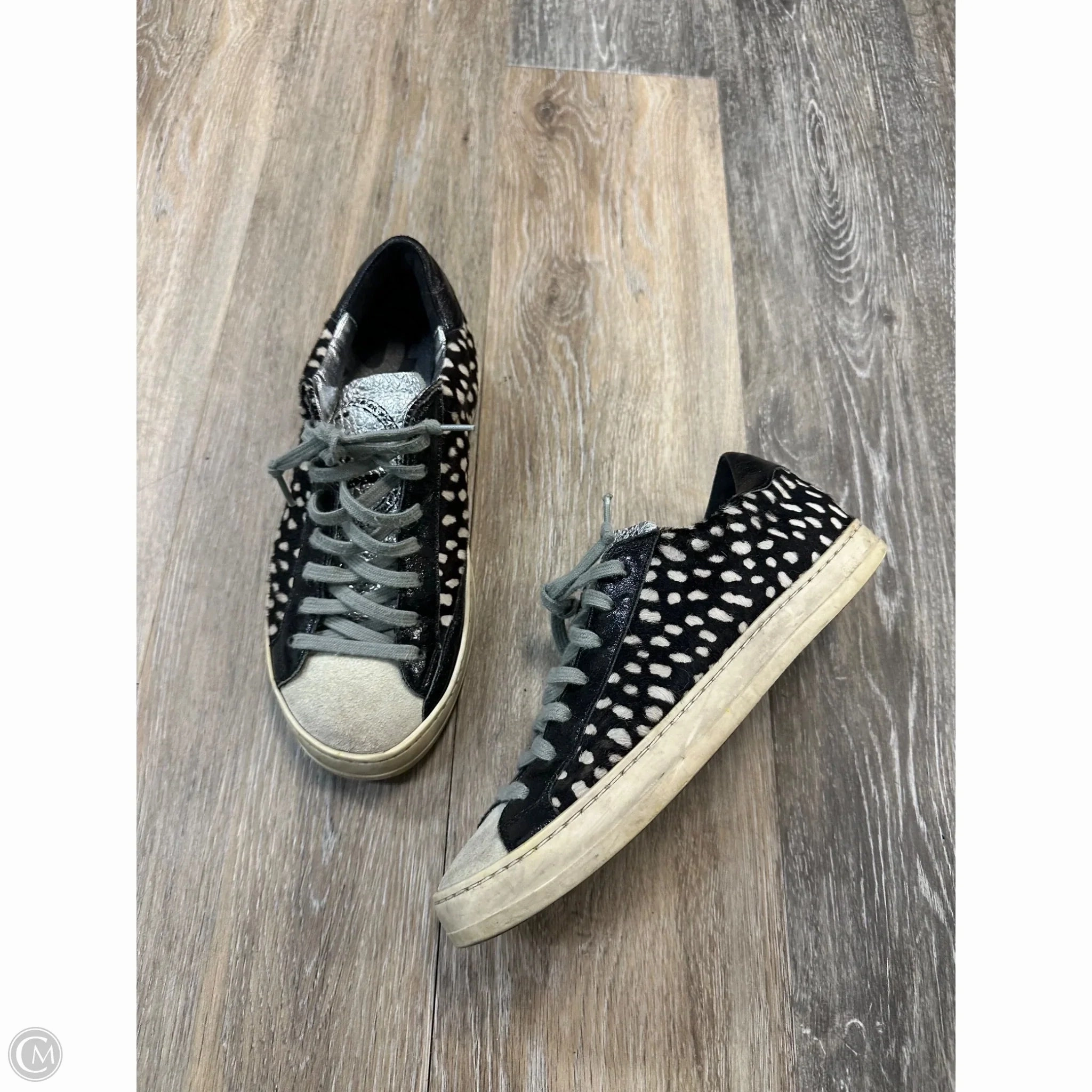 Shoes Sneakers By P448 In Black & White, Size: 7 long lasting durability