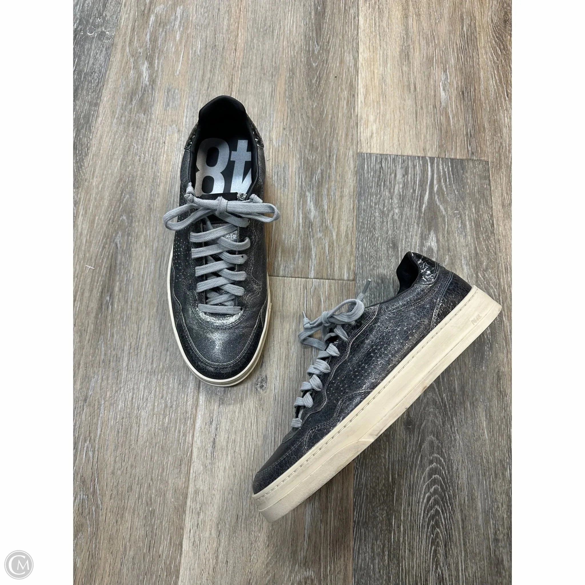 Athletic Design Shoes Sneakers By P448 In Black, Size: 8.5