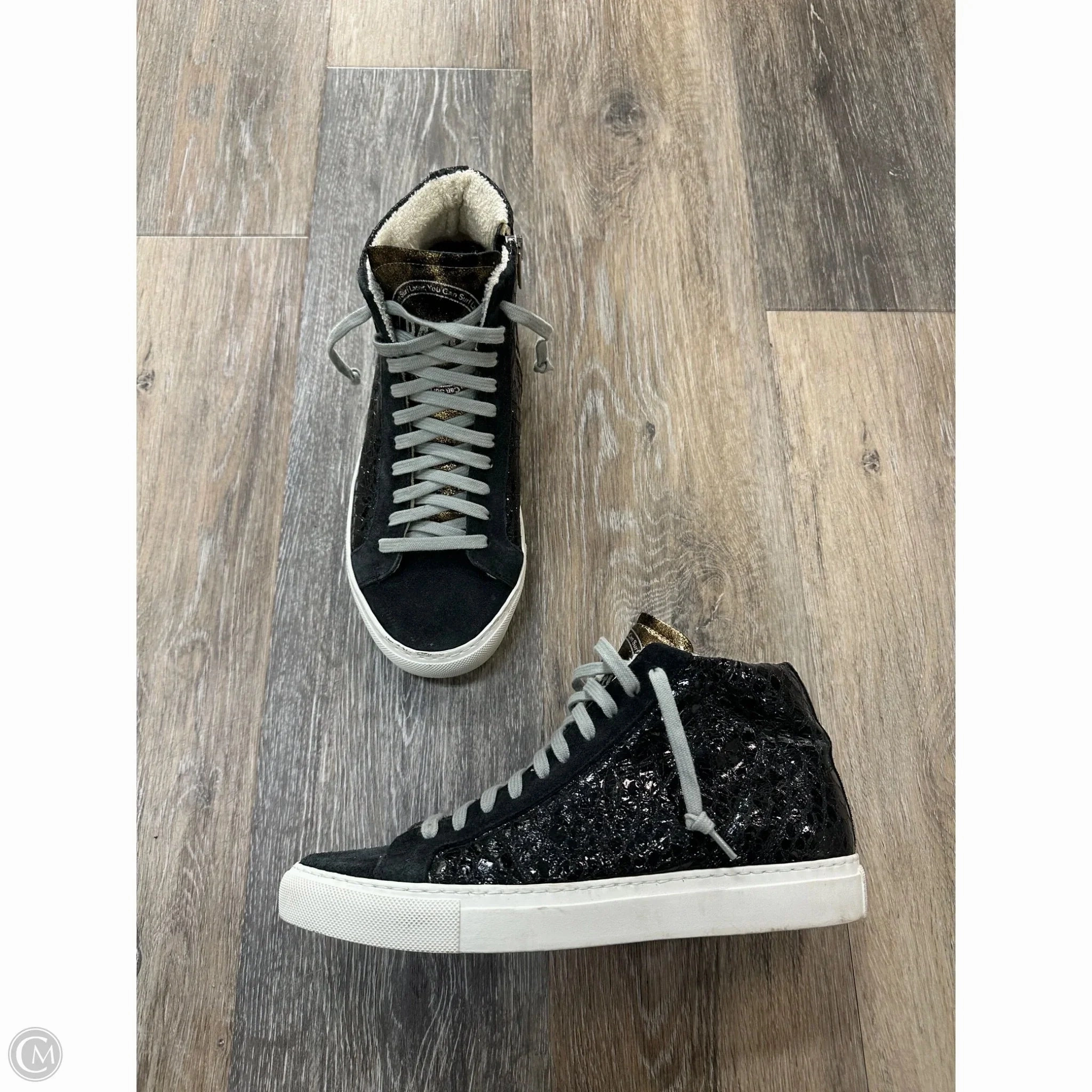 Comfort Fit Technology Clean Fit Shoes Sneakers By P448 In Black, Size: 8