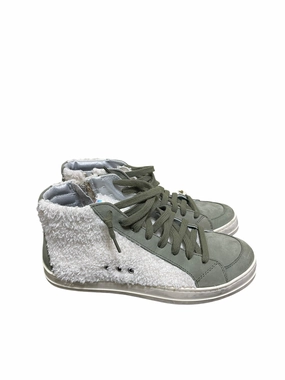 SyntheticLeather Shoes Sneakers By P448 In Green, Size: 5