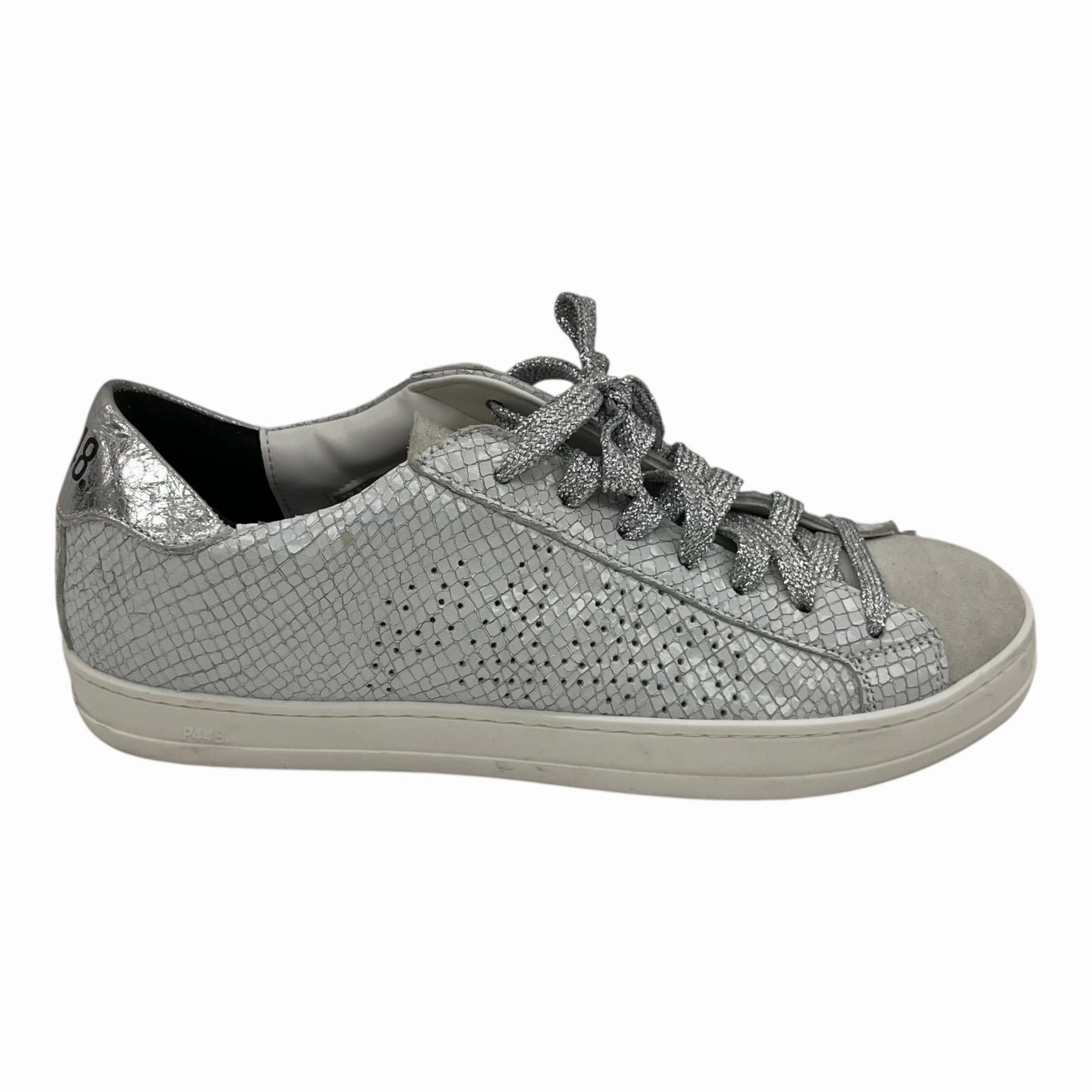 Everyday Use Shoes Sneakers By P448 In Grey, Size:7.5