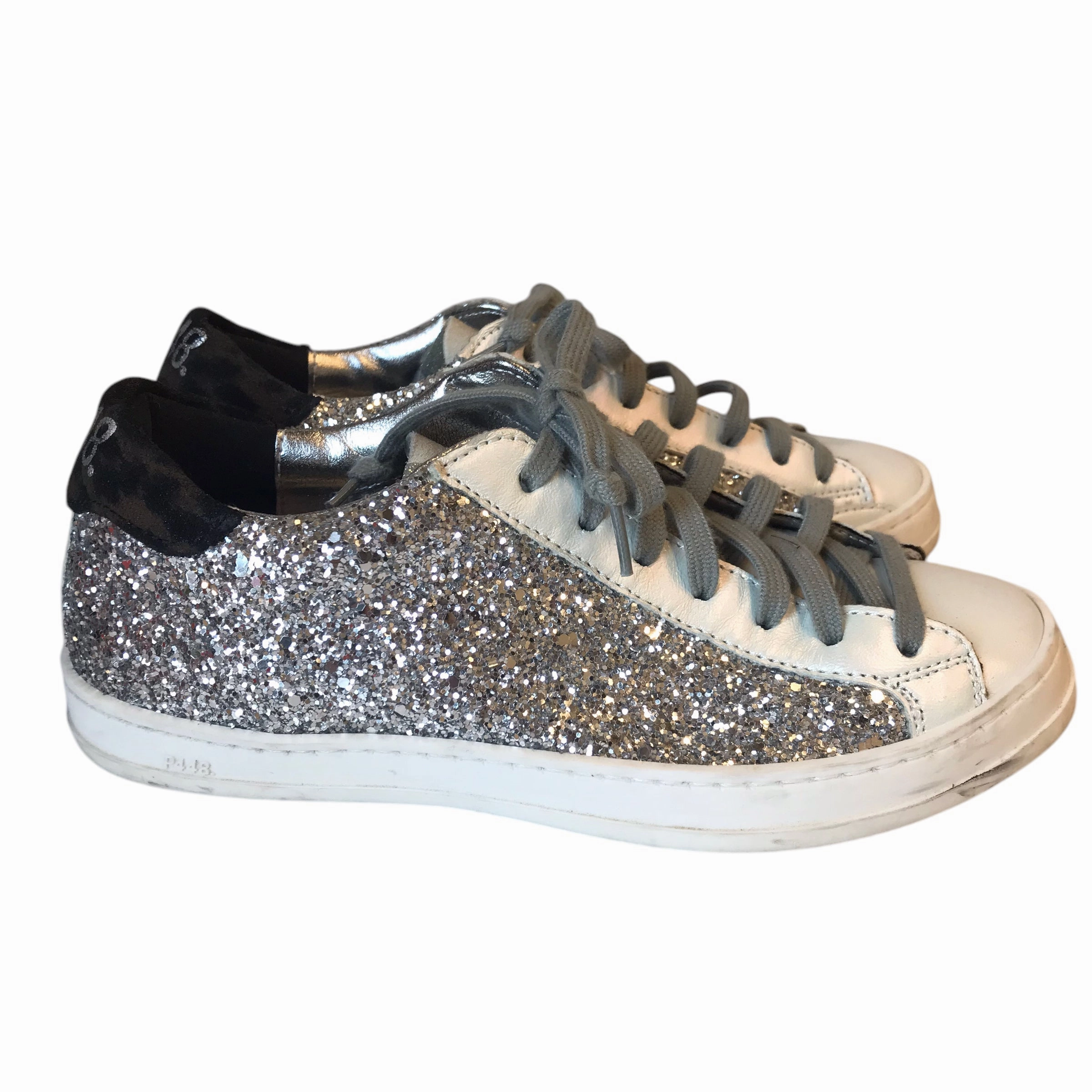 Shoes Sneakers By P448 In Silver, Size:6 Dynamic Arch