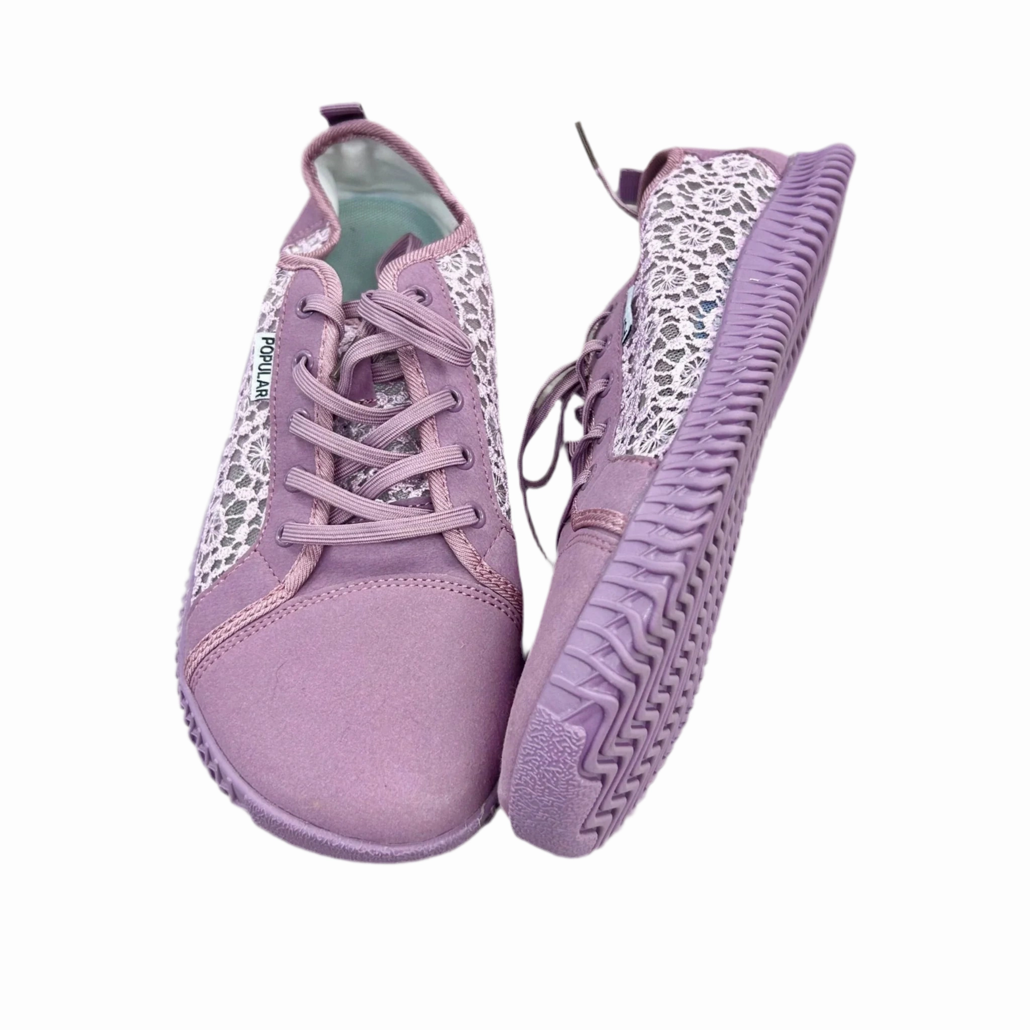 Easy On And Off Shoes Sneakers By Poplar In Purple, Size: 11.5