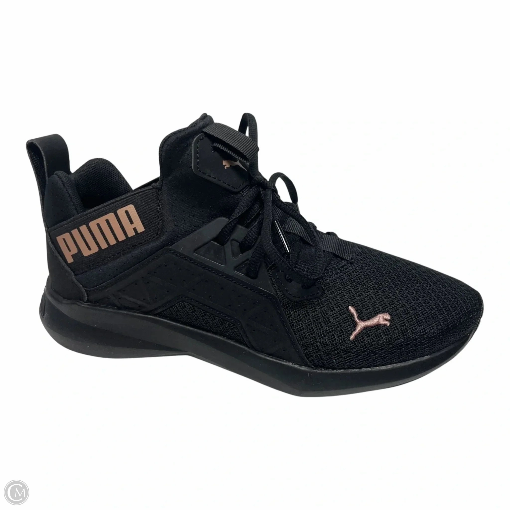 Quick Ride Step Smooth Shoes Sneakers By Puma In Black, Size: 8