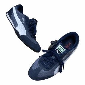 High Top Stability Unbeatable performance Shoes Sneakers By Puma In Blue, Size:7