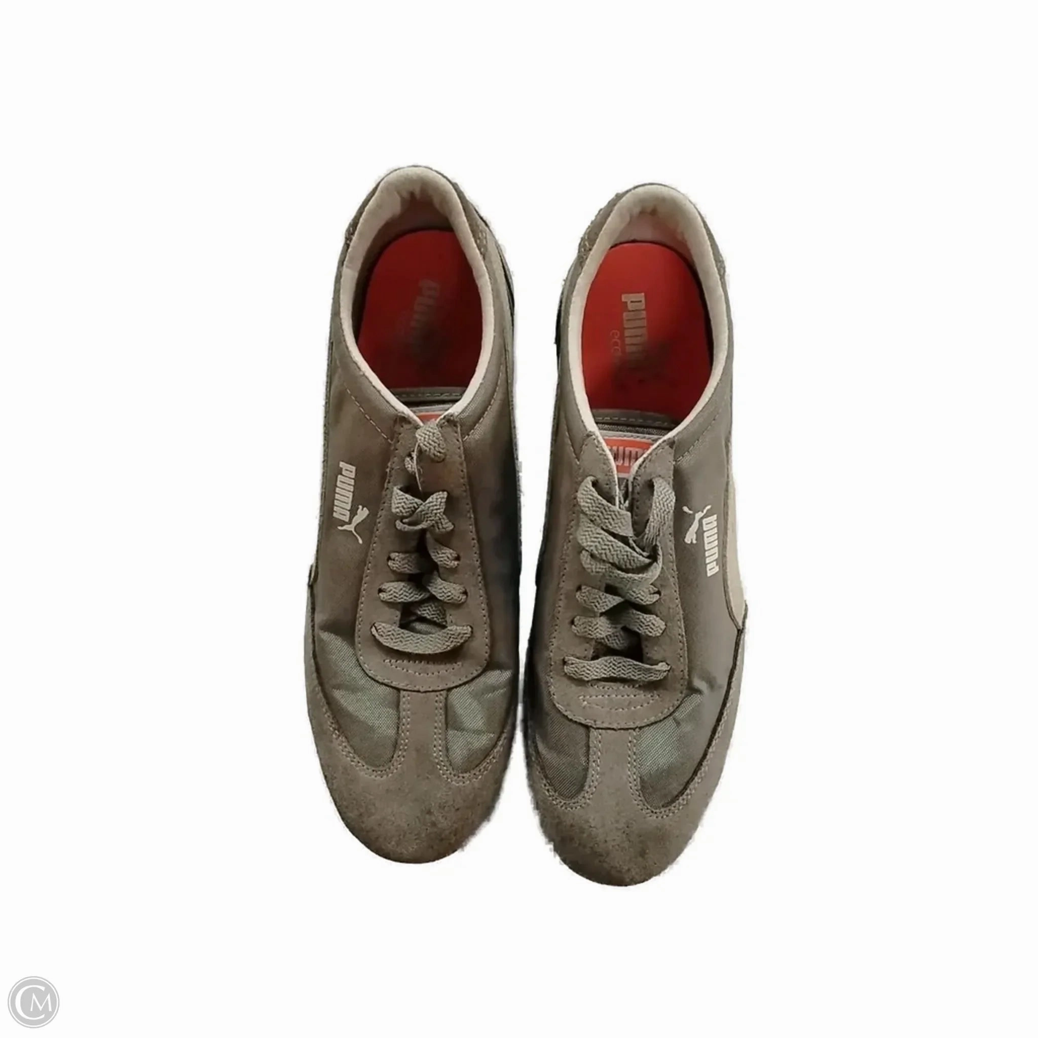 Impact Resistant Plate Shoes Sneakers By Puma In Grey, Size: 9