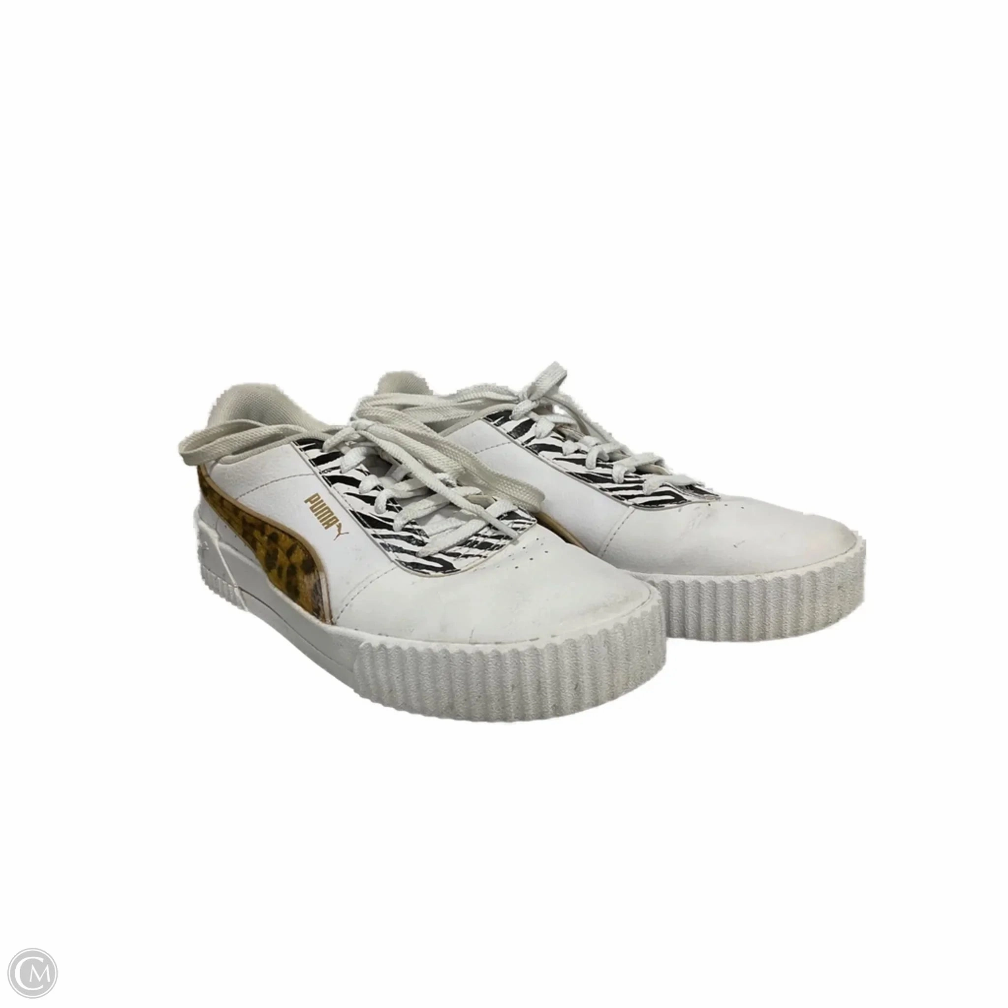 Durable rubber sole Shoes Sneakers By Puma In Multi-colored, Size: 9