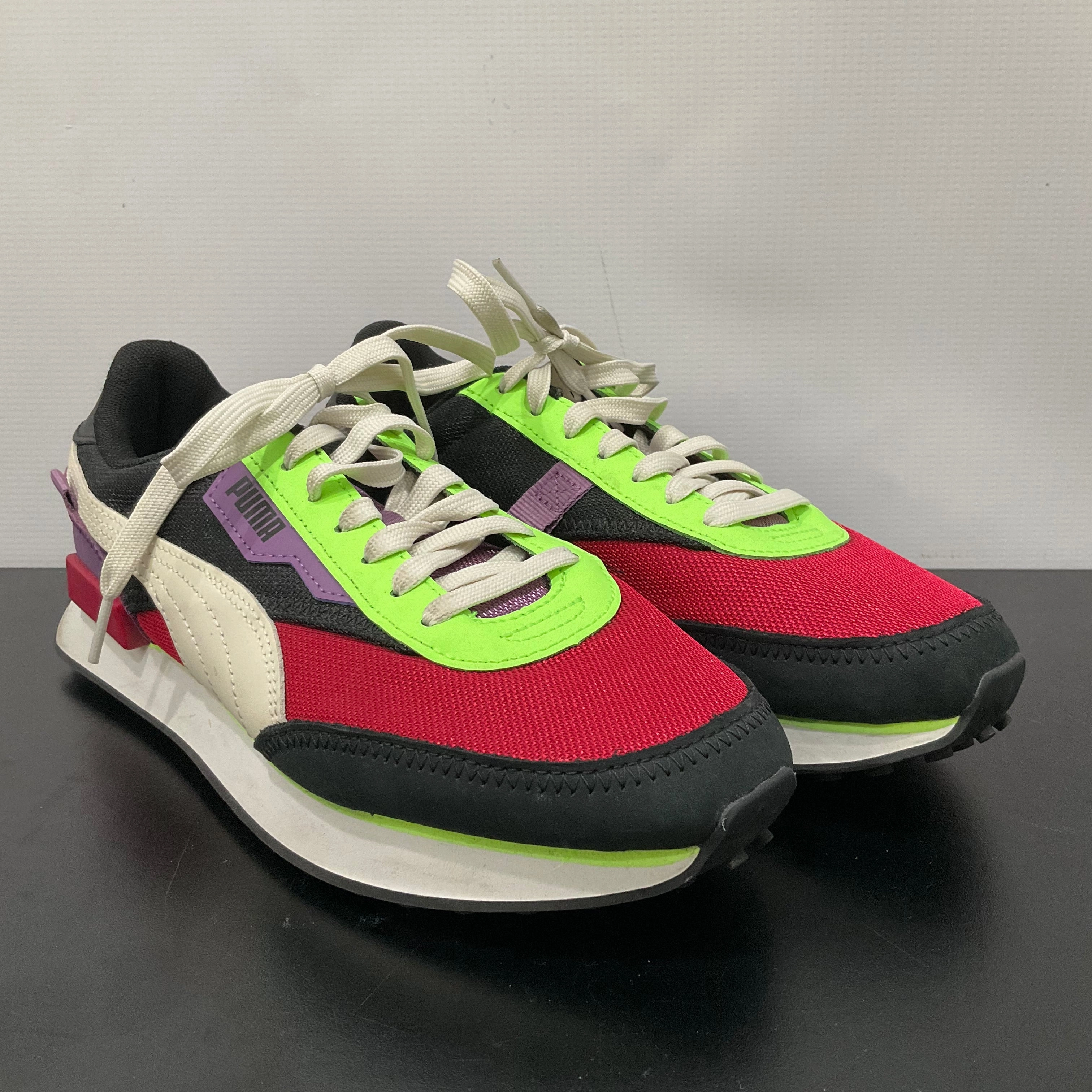 Elevated Comfort Ethically Sourced Materials Shoes Sneakers By Puma In Red, Size: 7.5