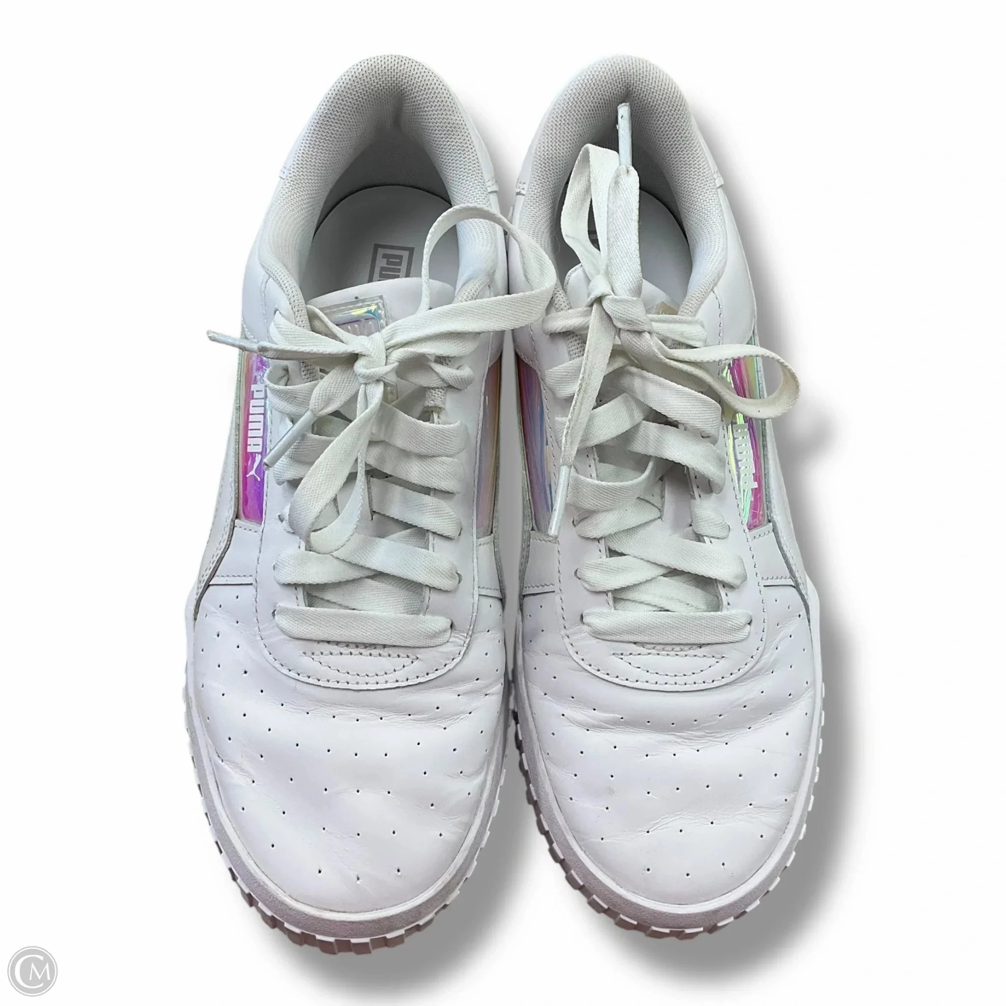 Shoes Sneakers By Puma In White, Size: 10 Reinforced Stitching