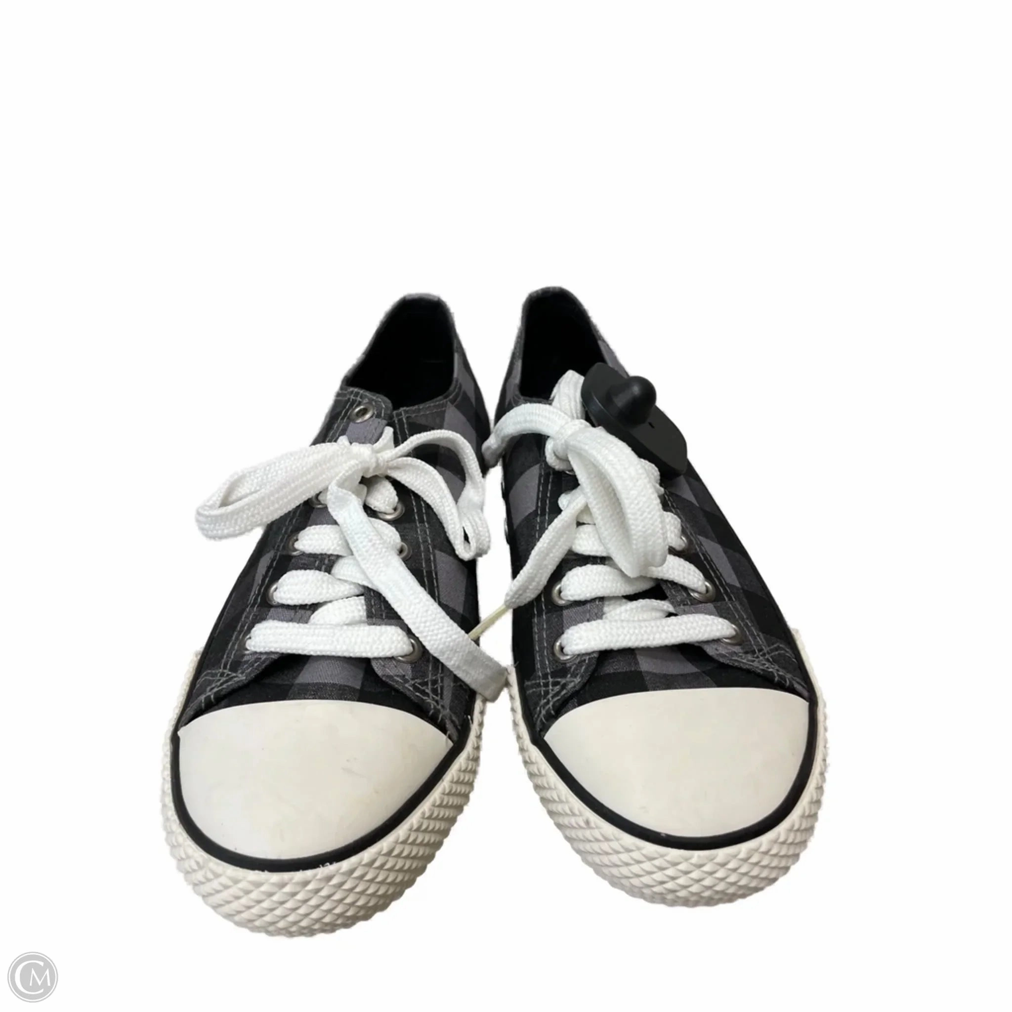 Comfort Grip Light Travel Shoes Sneakers By Rocket Dogs In Checkered Pattern, Size: 8