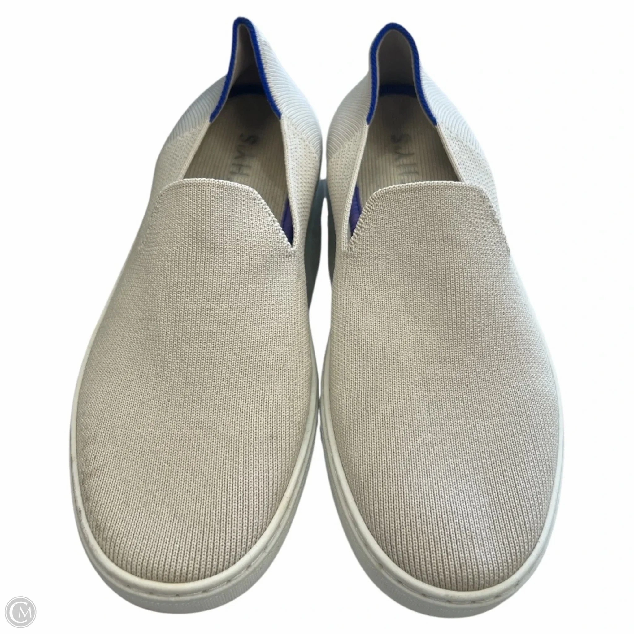 Rubber Traction Grip Shoes Sneakers By Rothys In Grey, Size: 5.5