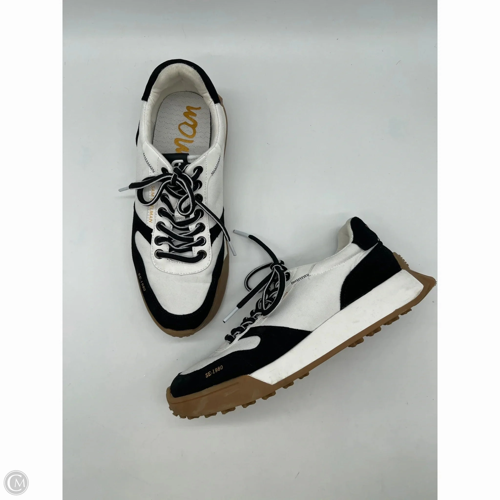 Reinforced Heel Counter Shoes Sneakers By Sam Edelman In White, Size: 9.5