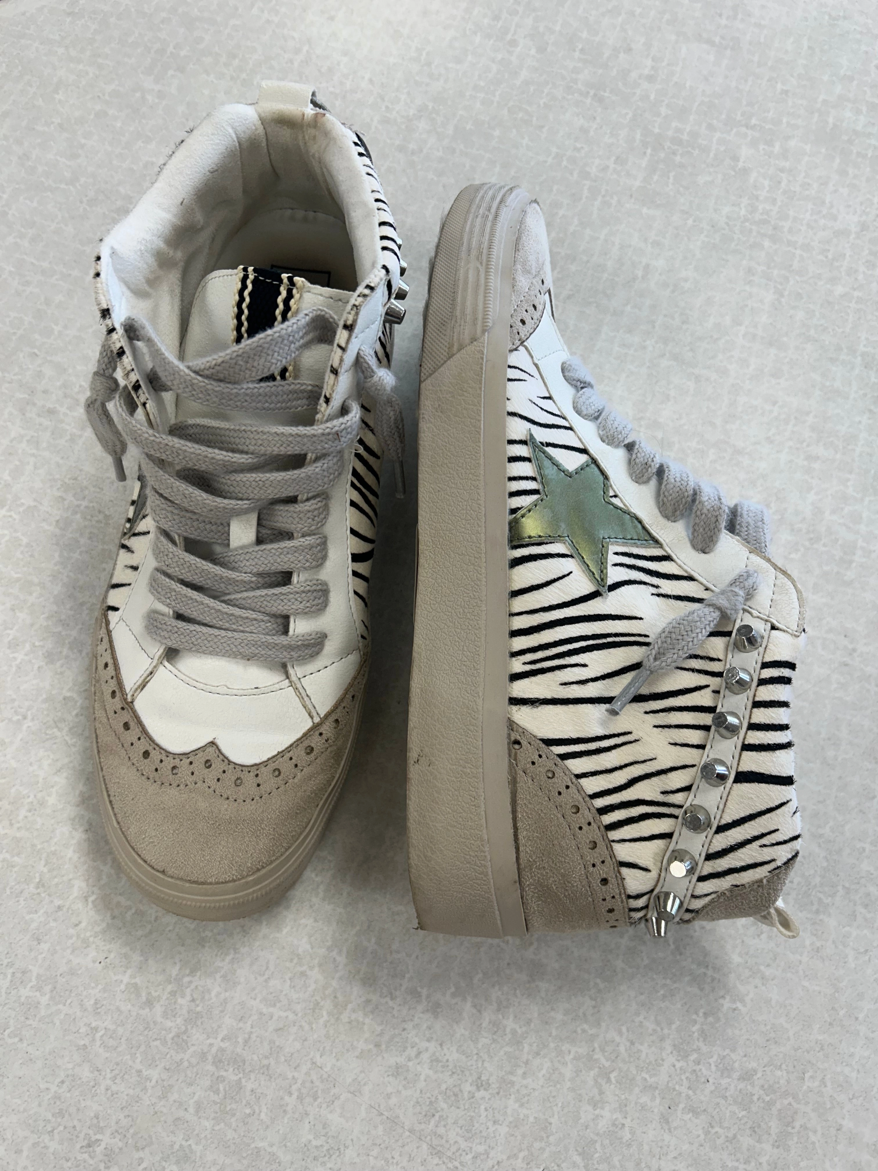 Shoes Sneakers By Shu Shop In Animal Print, Size:6.5 Anti Friction Lining Lateral Stability