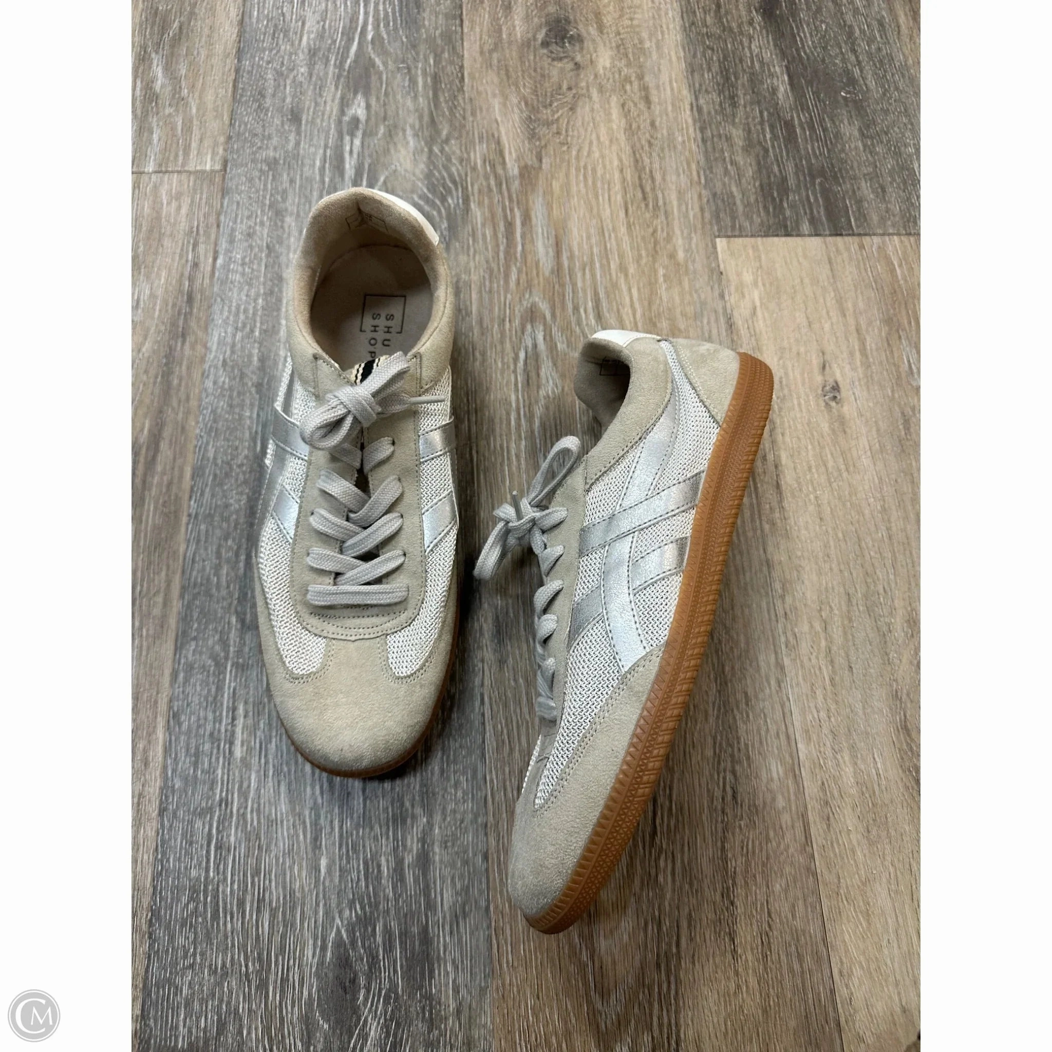 Slip Resistant Traction Shoes Sneakers By Shu Shop In Tan, Size: 10