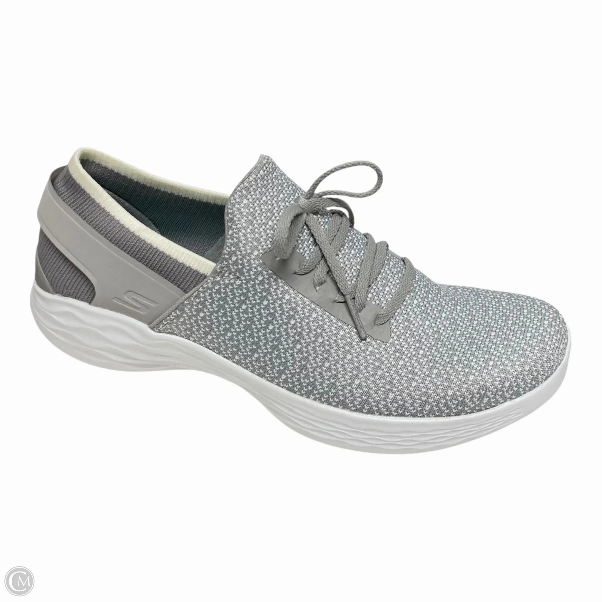 Shoes Sneakers By Skechers In Grey, Size: 7.5 back to school