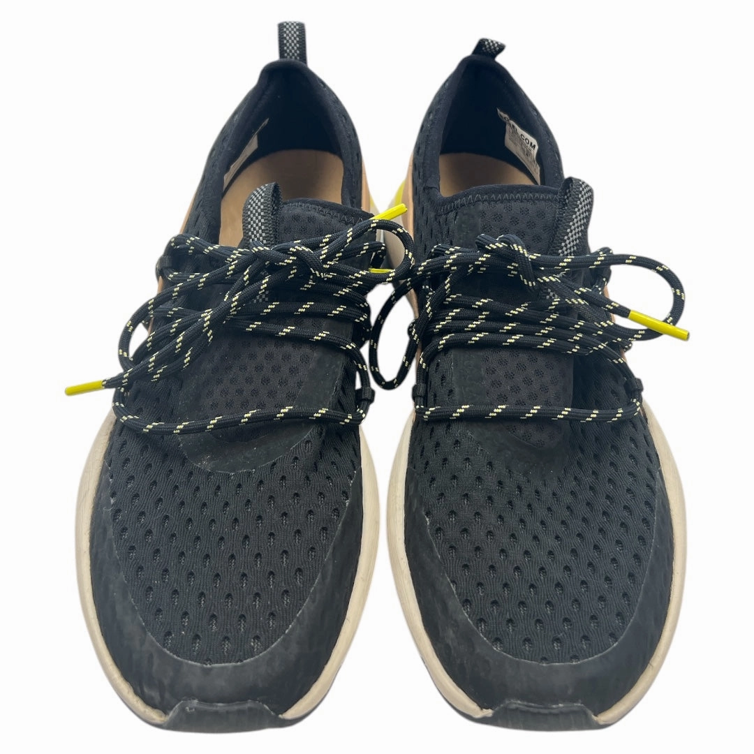 Reinforced Arch Bridge Adjustable Strap Shoes Sneakers By Sorel In Black, Size: 9.5