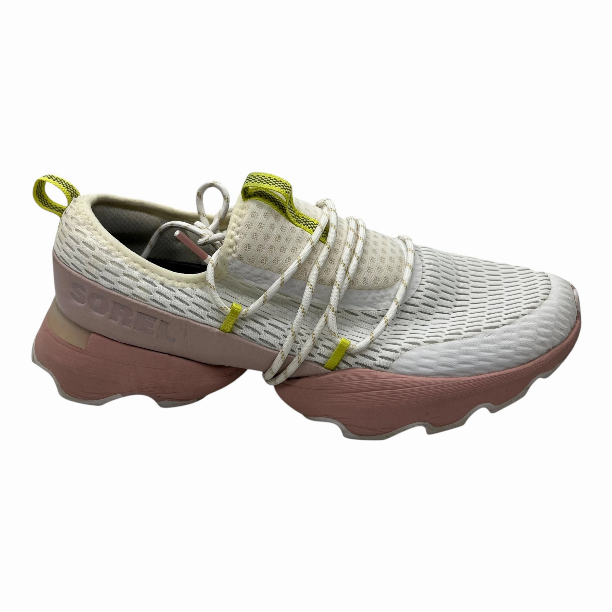 Shoes Sneakers By Sorel In Cream, Size:9.5 Durable Tread Pattern Anti Slip Heel