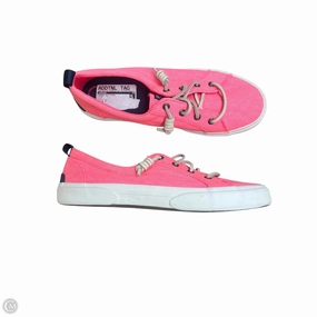 Street cushioning Laser Cut Ventilation Shoes Sneakers By Sperry In Pink, Size: 8.5
