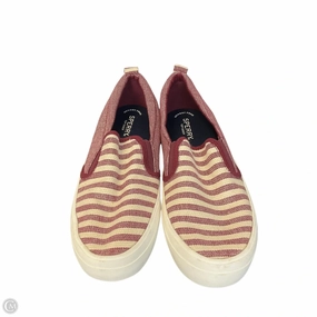 Textured Grip Surface Shoes Sneakers By Sperry In Red, Size: 9.5