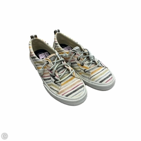 Springy ride Shoes Sneakers By Sperry In Striped Pattern, Size: 6.5
