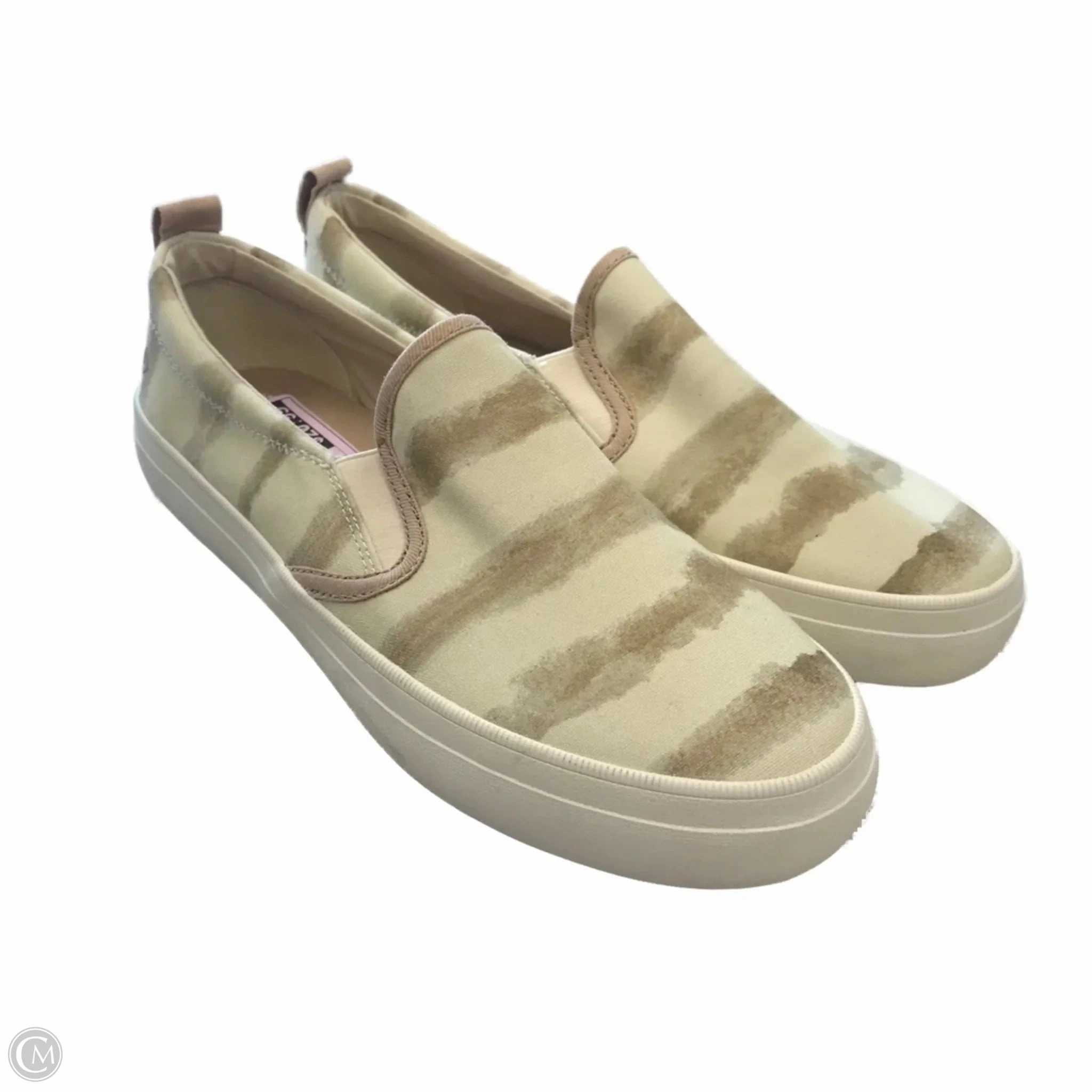 Light Comfort Modern Routine Shoes Sneakers By Sperry In Yellow, Size: 8.5