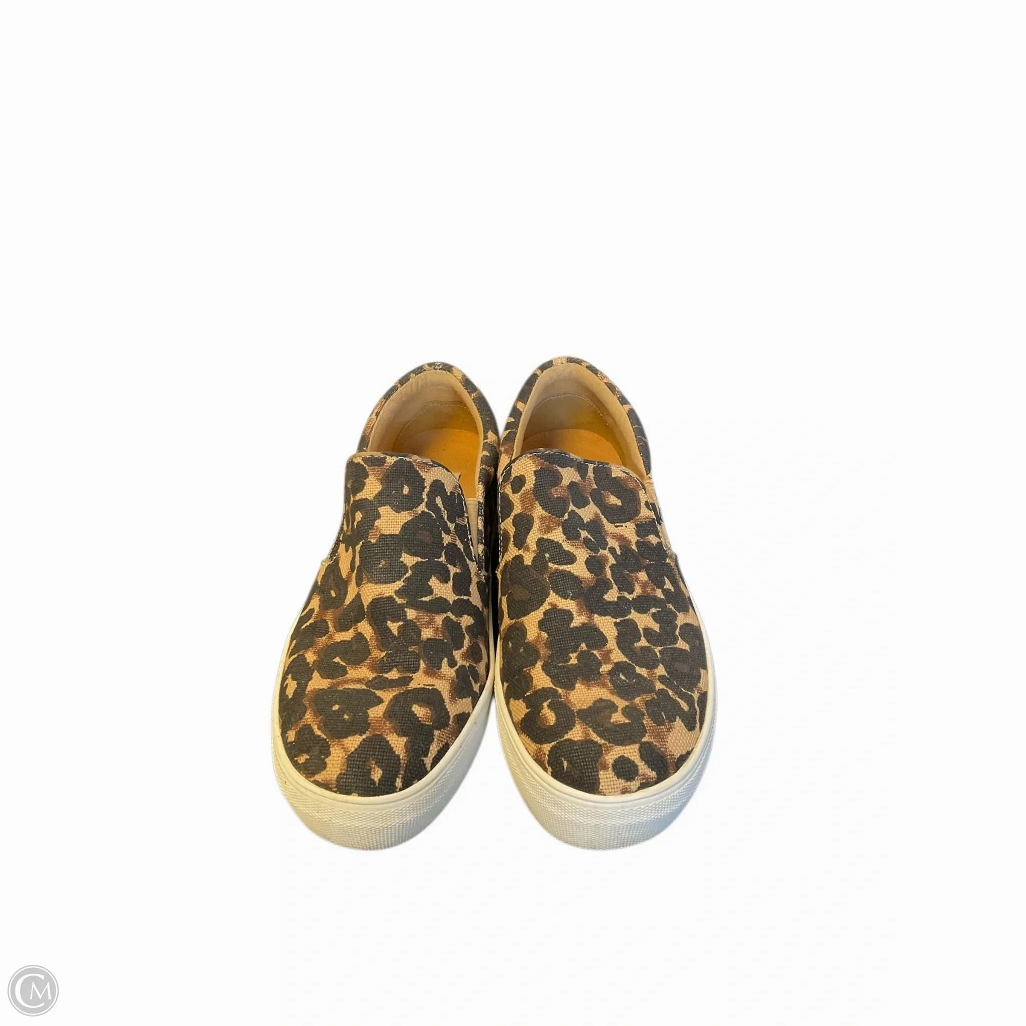 Ventilation Shoes Sneakers By Steve Madden In Animal Print, Size: 8.5