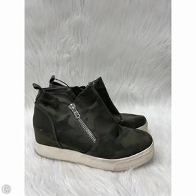 Shoes Sneakers By Steve Madden In Camouflage Print, Size: 7.5 Precision Stitching Recycled Synthetic Upper