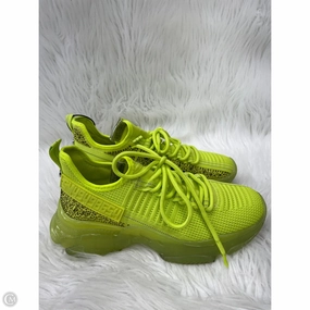 Training Shoes Sneakers By Steve Madden In Green, Size: 9