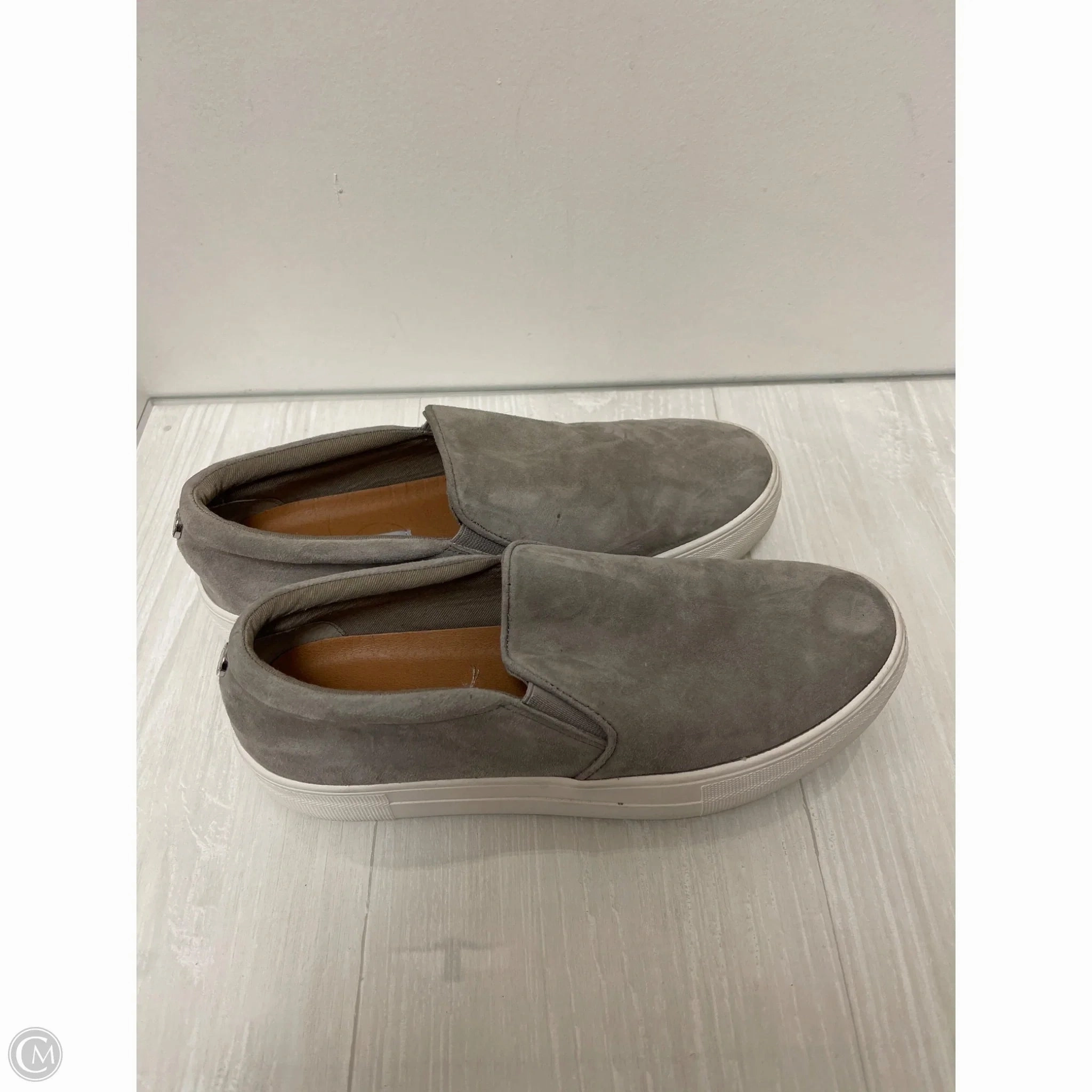 PaddedCollar Shoes Sneakers By Steve Madden In Grey, Size: 8.5